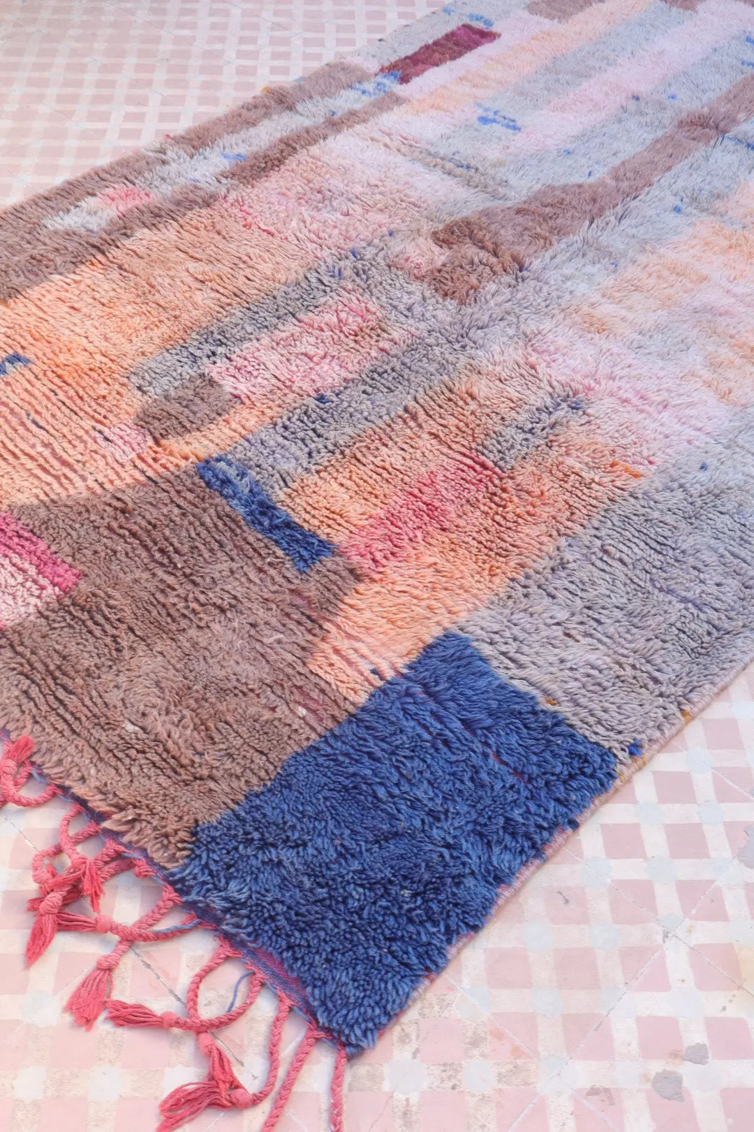 Tapis Berbère Coloré Tons Terreux Qualité Supérieure - 248 x 150 cm Néda
