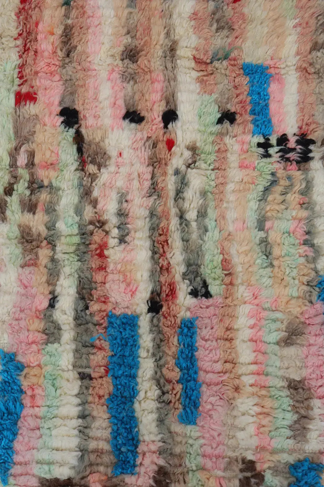 Berber Rug Boujad Colored Beige and Multicolored - 237 x 154.5 cm Néda