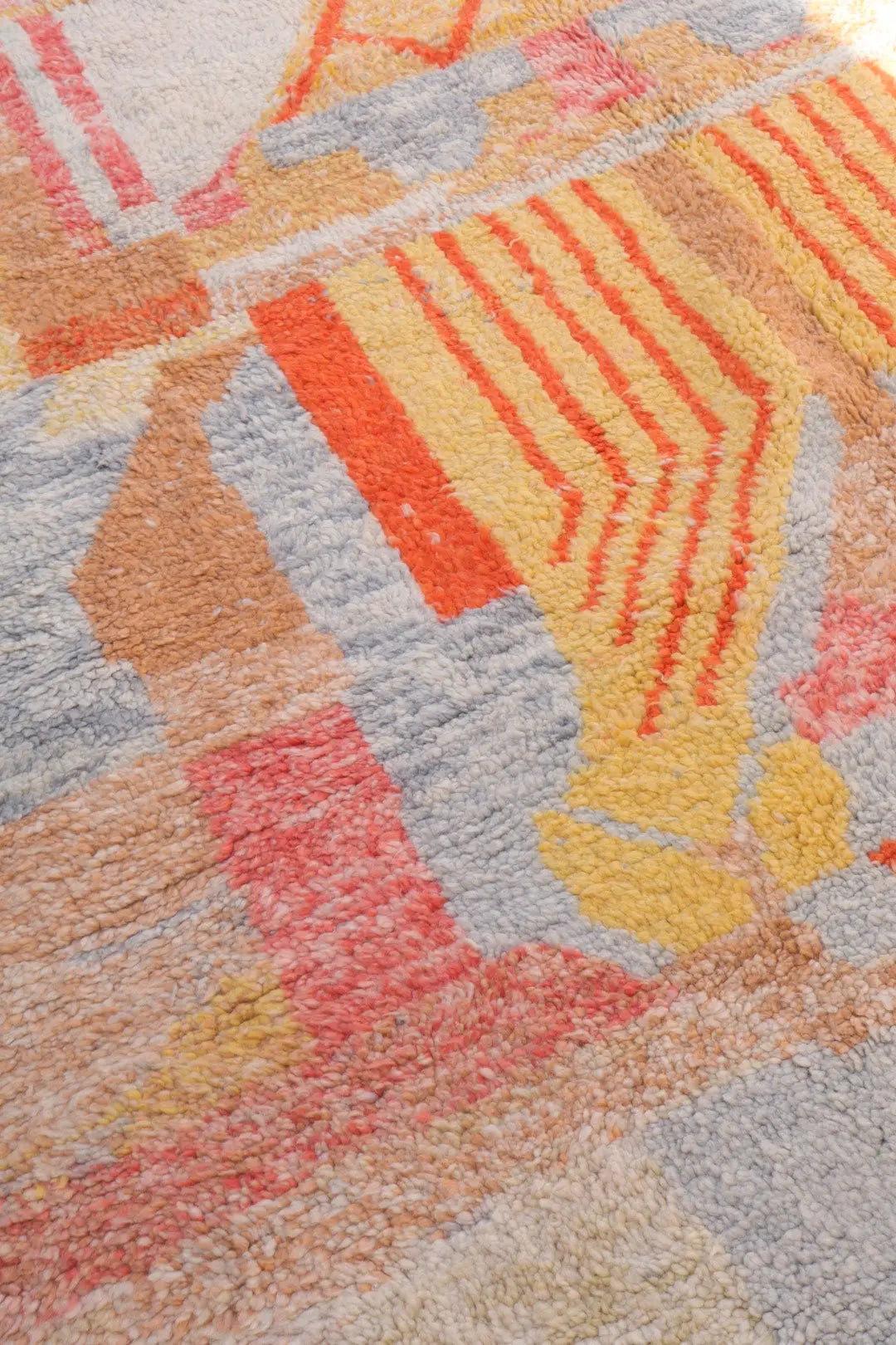 Tapis Berbère Coloré Multicolore Béni Ouarain Qualité Supérieure - 309 x 226 cm Néda