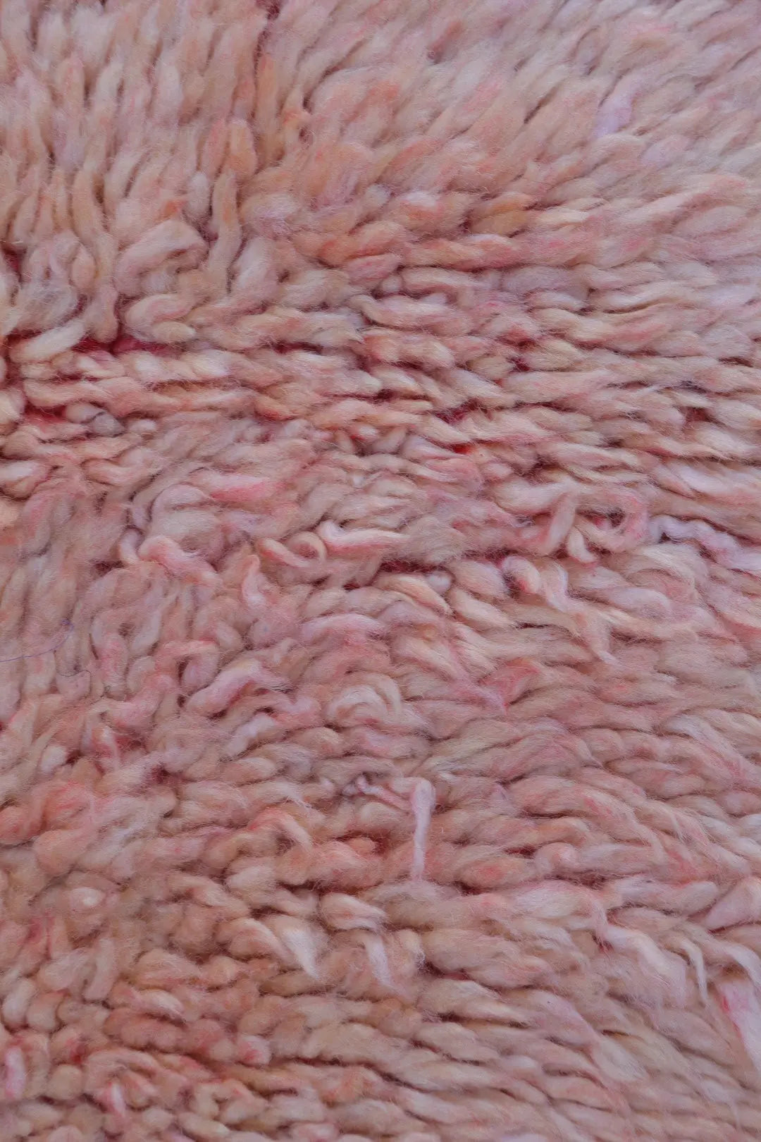 Tapis Berbère Ancien Rose Beige - 314 x 210 cm Néda