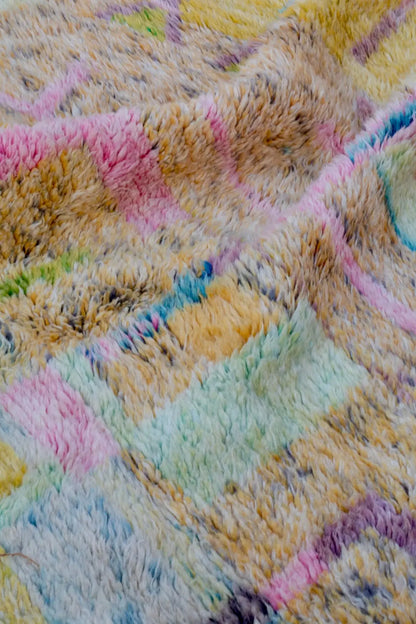 Tapis Berbère Coloré Béni Ouarain Qualité Supérieure - 249 x 169 cm Néda