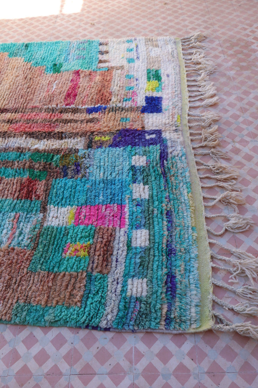 Tapis Berbère Boujad Coloré - 316 x 197 cm