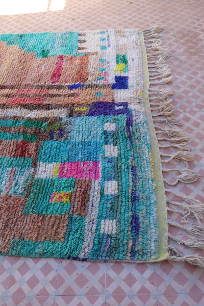 Tapis Berbère Boujad Coloré - 316 x 197 cm