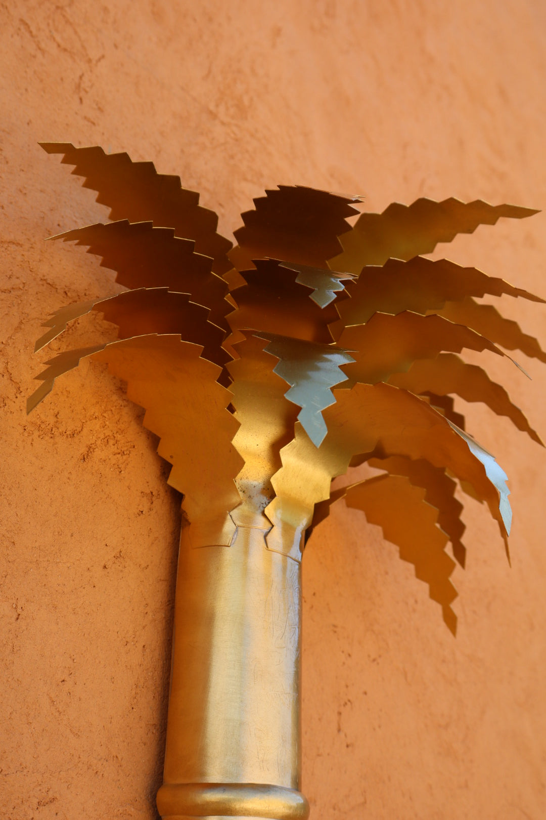 Wall wall in Palm Brass Make-Palm- Palma "