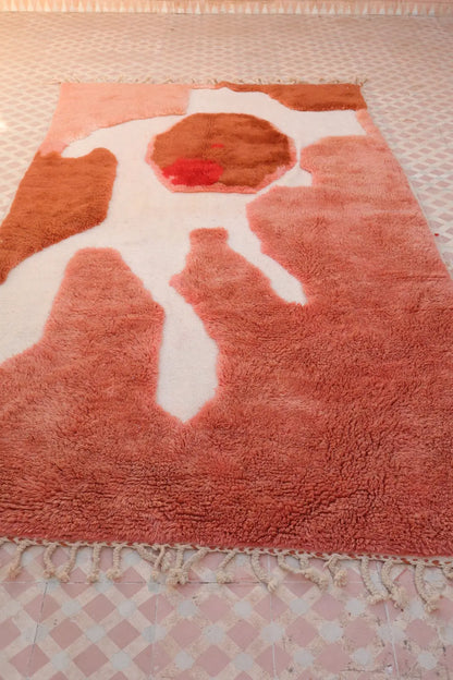 Tapis Berbère coloré « Breakfast Please » - Les dessins de Néda - 260 x 150 cm Néda