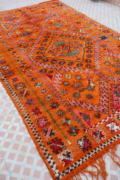 Tapis Berbère Boujaad Antique Orange - 295 x 190 cm Néda
