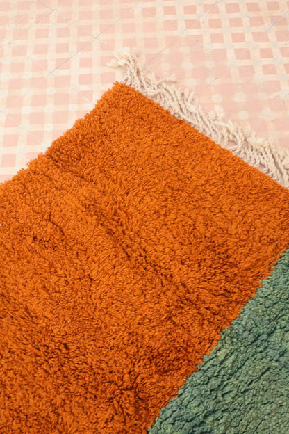 Tapis Berbère Azilal Abstrait Qualité Supérieure - 227 x 155 cm Néda