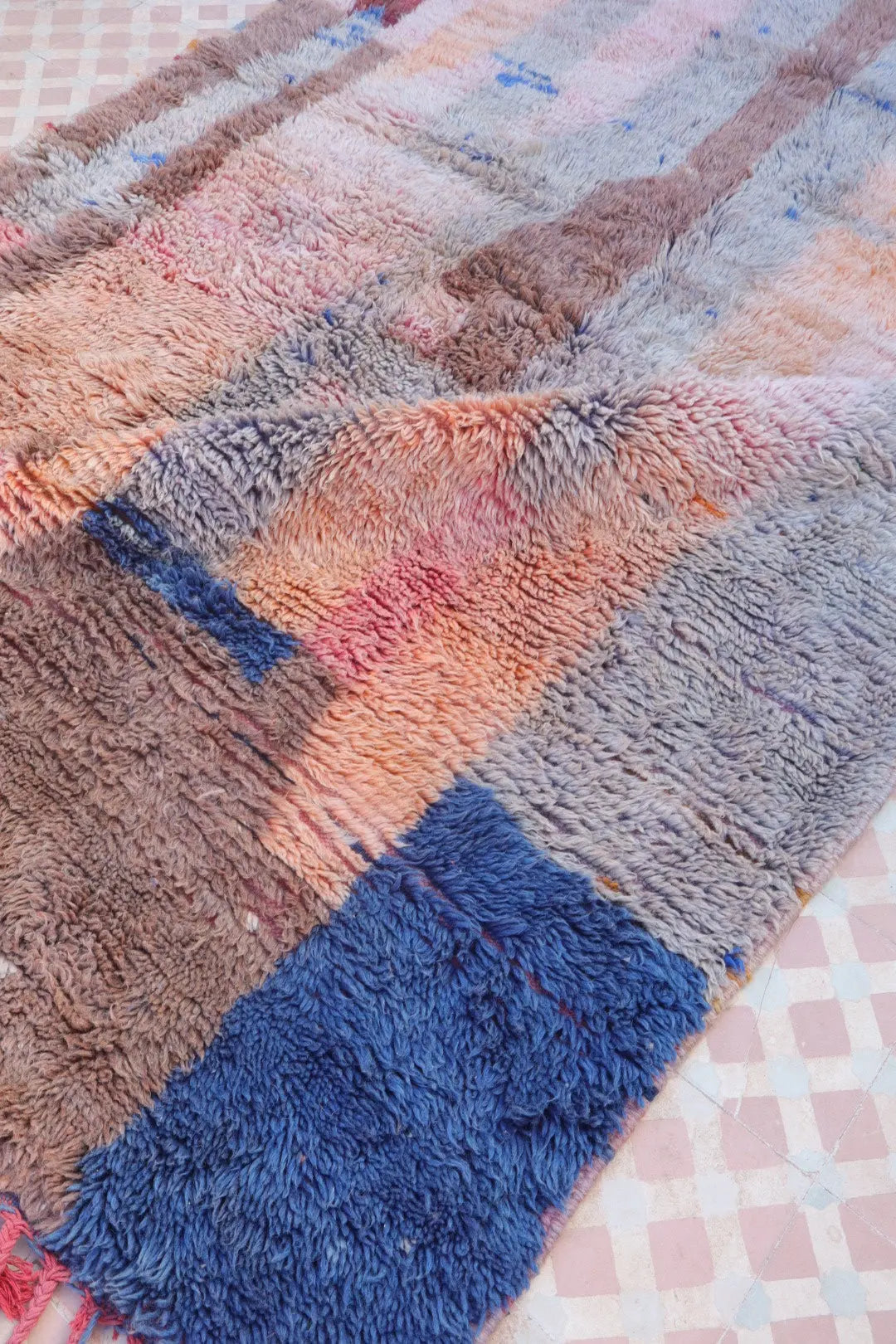 Tapis Berbère Coloré Tons Terreux Qualité Supérieure - 248 x 150 cm Néda