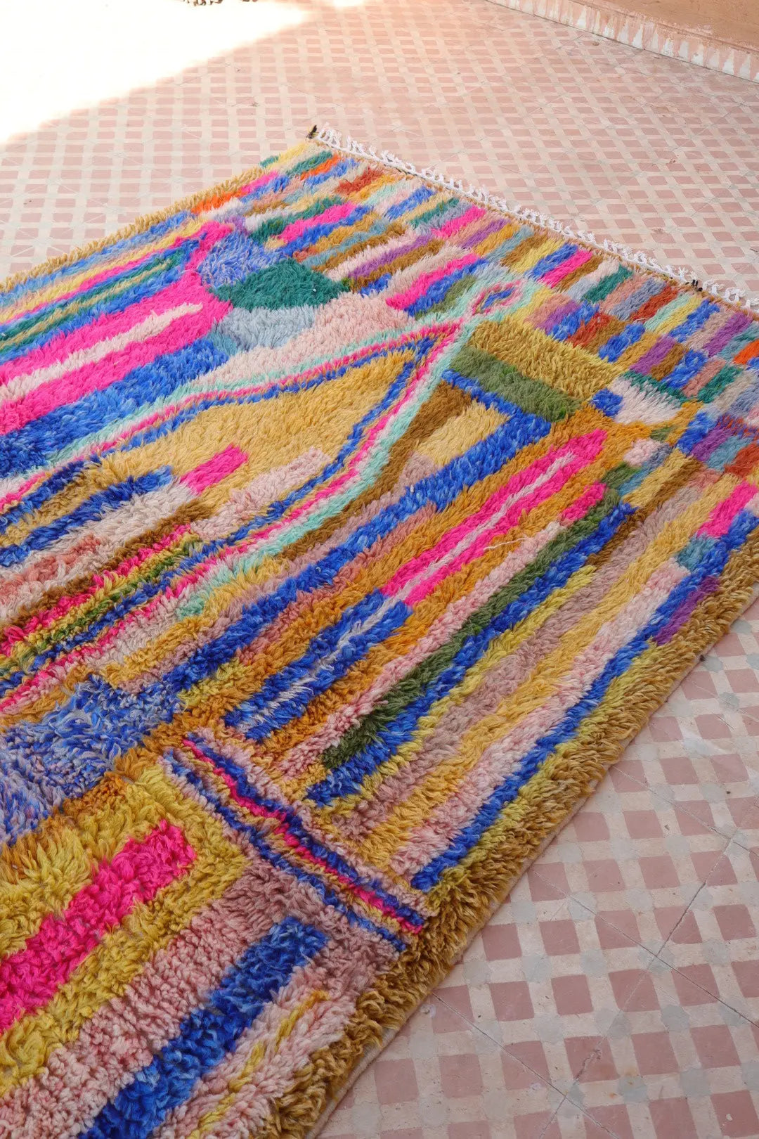 Tapis Berbère Azilal Multicolore - 256 x 170 cm Néda