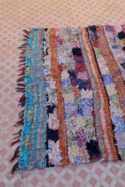 Alfombra bereber Boucherouite Coloured - 272 x 150 cm