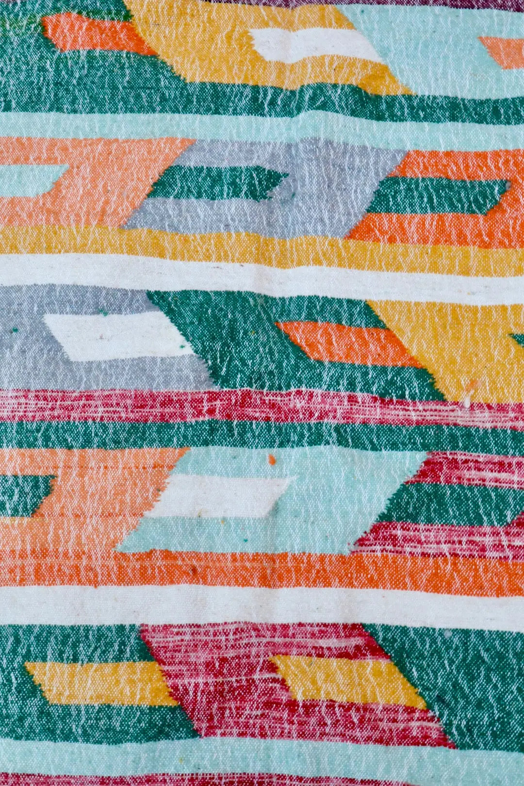 Tapis Berbère Kilim Zanafi Multicolore Moderne  - 153 x 240 Néda