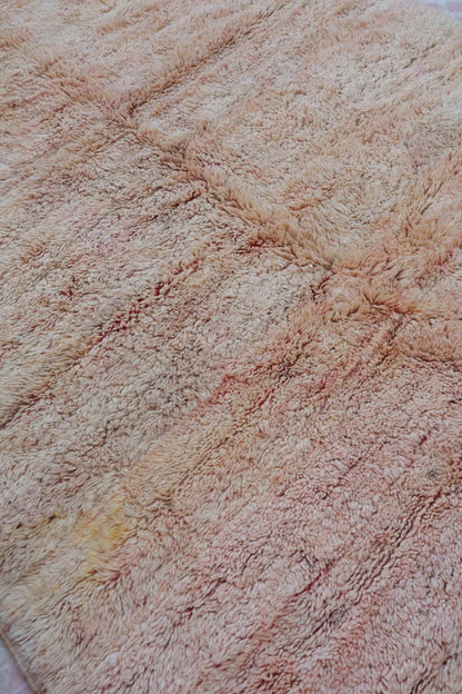 Tapis Berbère Ancien Rose Beige - 248 x 188 cm Néda