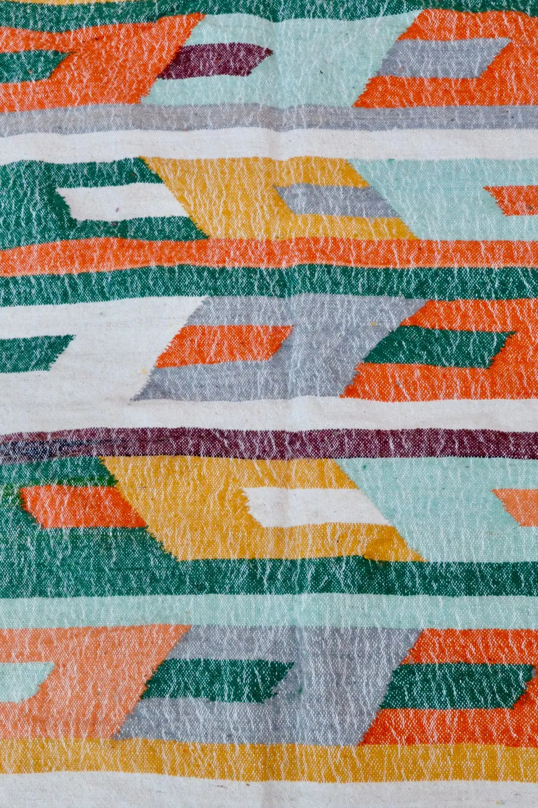 Tapis Berbère Kilim Zanafi Multicolore Moderne  - 153 x 240 Néda