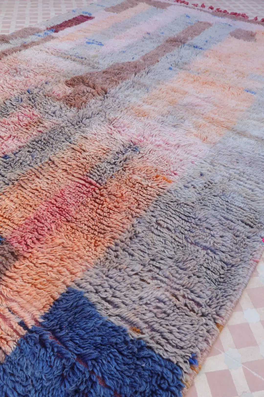Tapis Berbère Coloré Tons Terreux Qualité Supérieure - 248 x 150 cm Néda