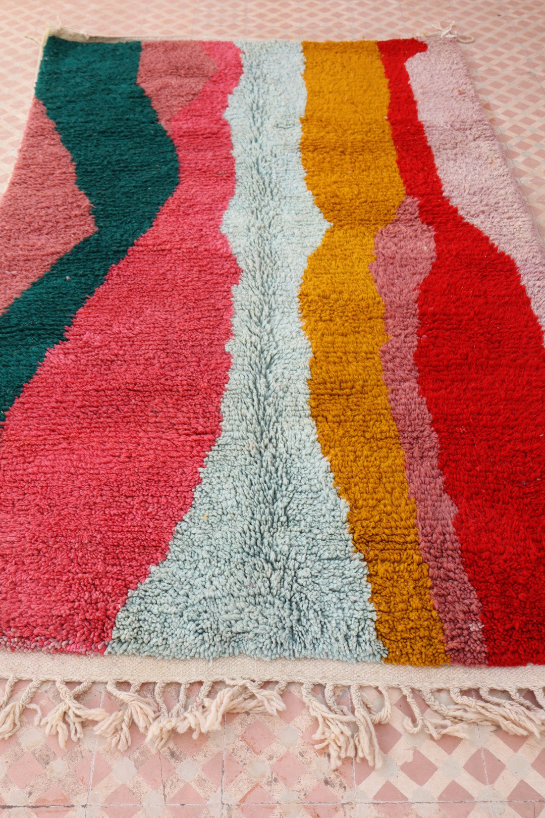 Tapis Berbère coloré « Néda » - Modèle Signature - 250 x 147 cm