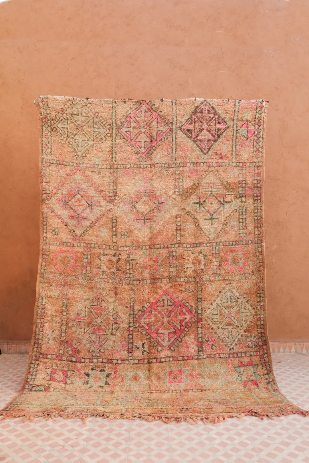Tapis Boujaad - berbère coloré 166 x 275 cm | Souira Vannes