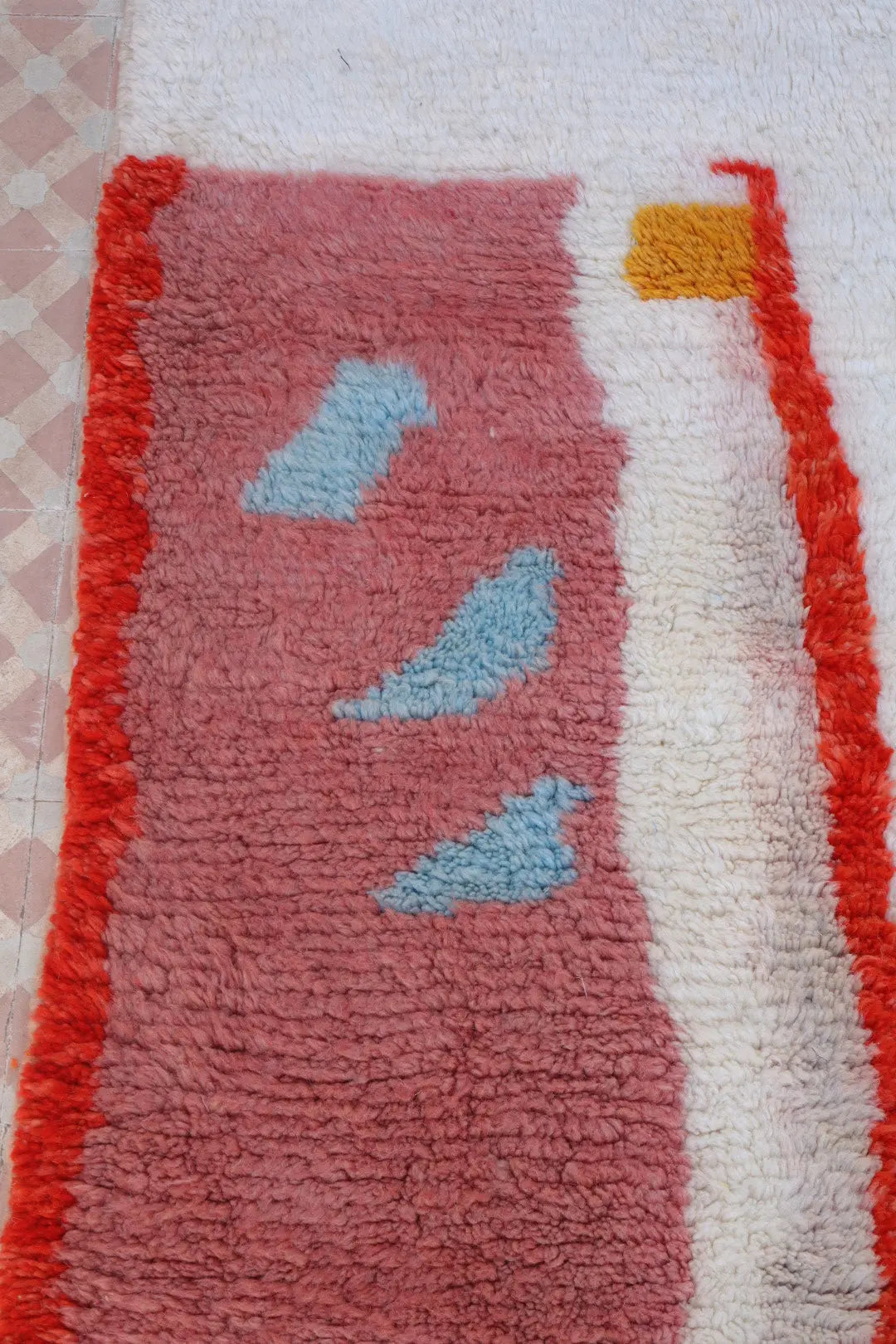 Tapis Berbère Azilal Multicolore Graphique Qualité Supérieure - 278 x 195 cm Néda