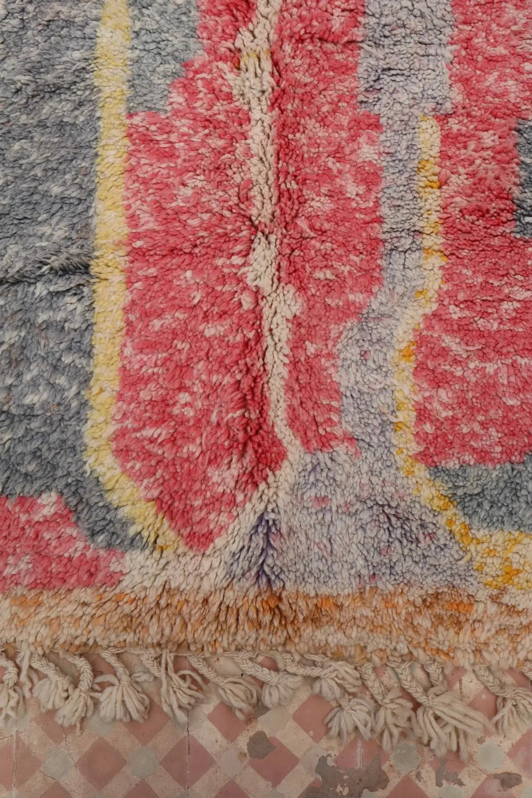 Tapis Berbère Coloré Béni Ouarain Qualité Supérieure - 247 x 163 Néda