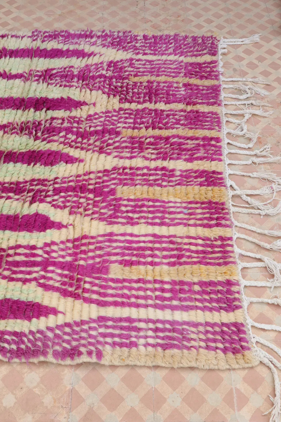 Tapis Berbère Boujad Coloré  - 233 × 152 cm Néda
