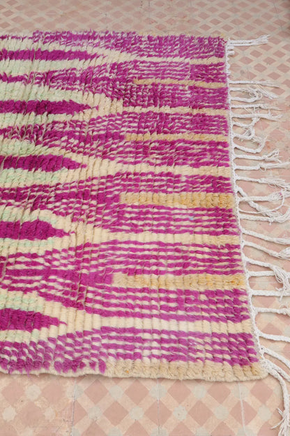 Tapis Berbère Boujad Coloré  - 233 × 152 cm Néda