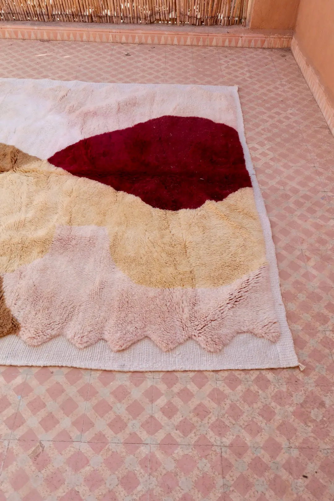 Tapis Berbère Mrirt Coloré Contemporain - 310 x 211 cm Néda