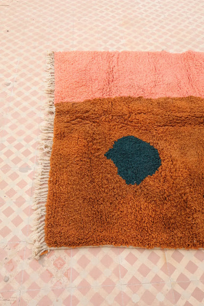Tapis Berbère Azilal Abstrait Qualité Supérieure - 227 x 155 cm Néda