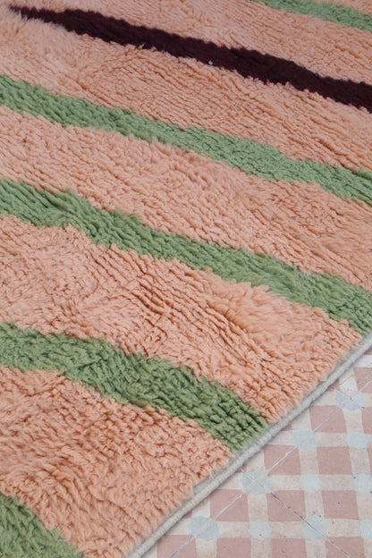 Alfombra bereber colorida « Tiger » - Los dibujos de Néda - Néda