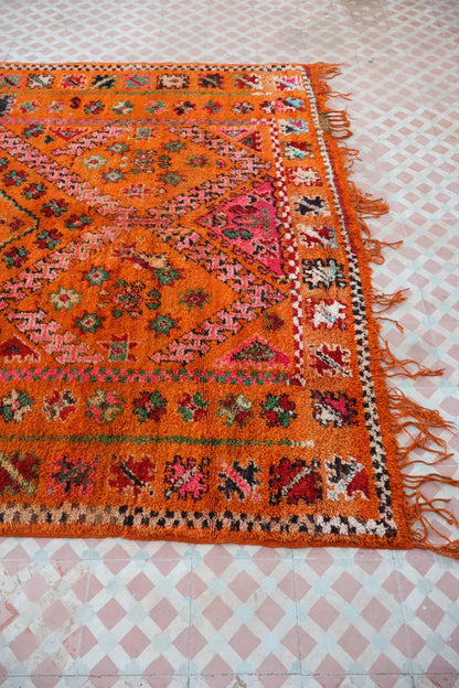 Tapis Berbère Boujaad Antique Orange - 295 x 190 cm Néda