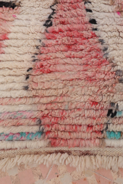 Tapis Couloir Boujad Marocain Coloré Losanges - 307 x 61 cm Néda