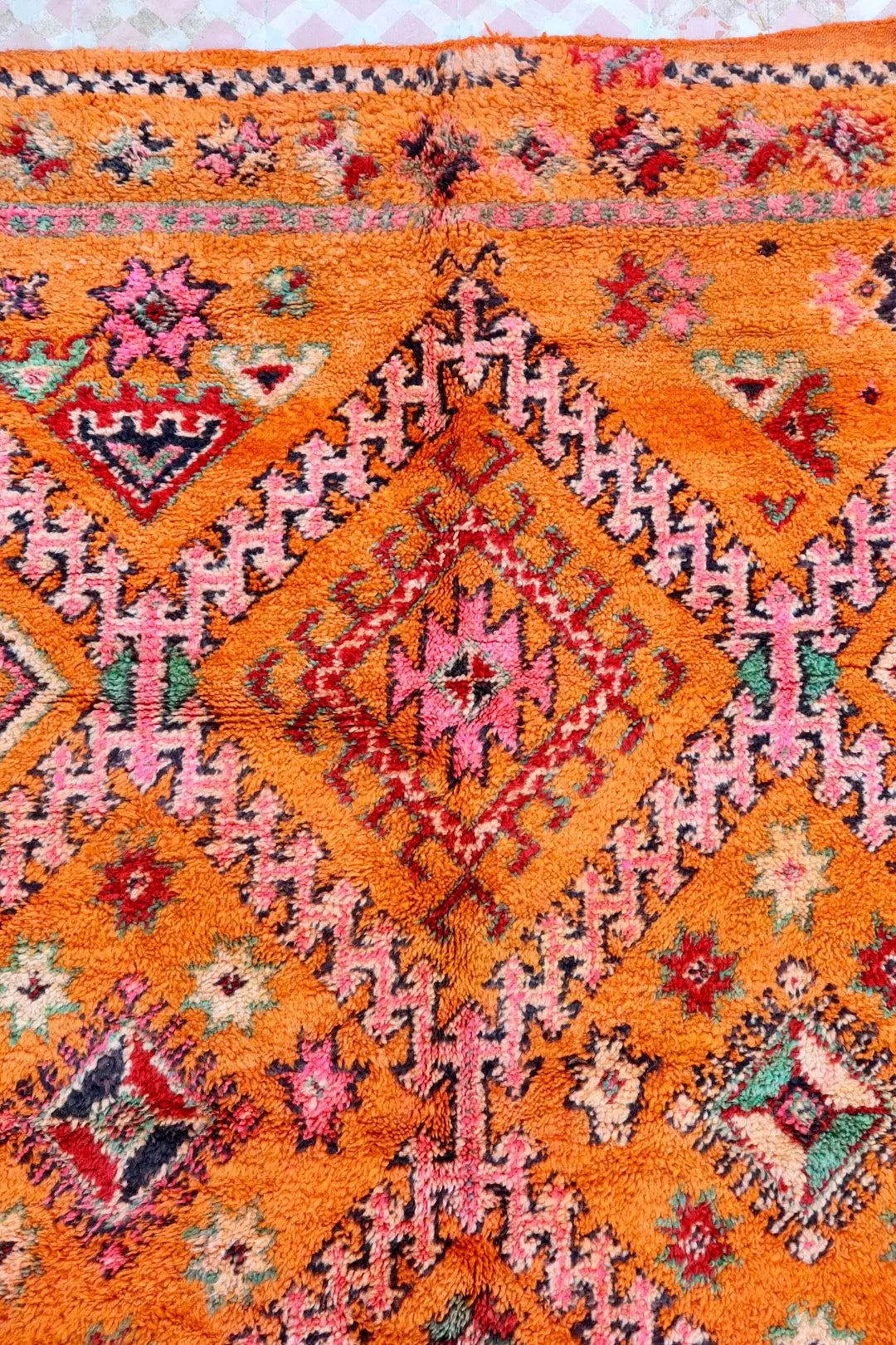 Tapis Berbère Boujaad Antique Orange - 295 x 190 cm Néda