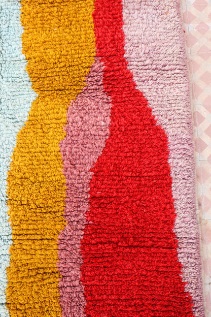 Tapis Berbère coloré « Néda » - Modèle Signature - 250 x 147 cm