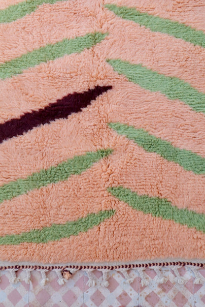 Alfombra bereber colorida « Tiger » - Los dibujos de Néda - Néda