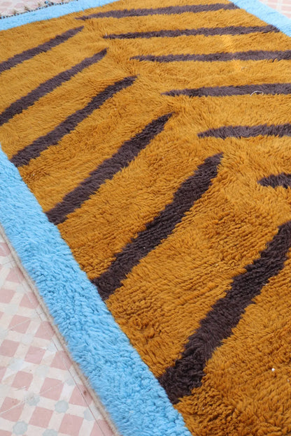 Tapis Berbère coloré «  Funky Tiger » - Les dessins de Néda - 284 x 155 cm Néda