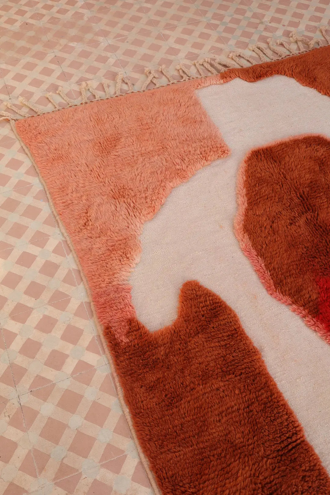 Tapis Berbère coloré « Breakfast Please » - Les dessins de Néda - 260 x 150 cm Néda