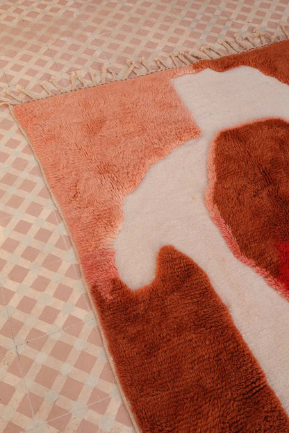 Tapis Berbère coloré « Breakfast Please » - Les dessins de Néda - 260 x 150 cm Néda