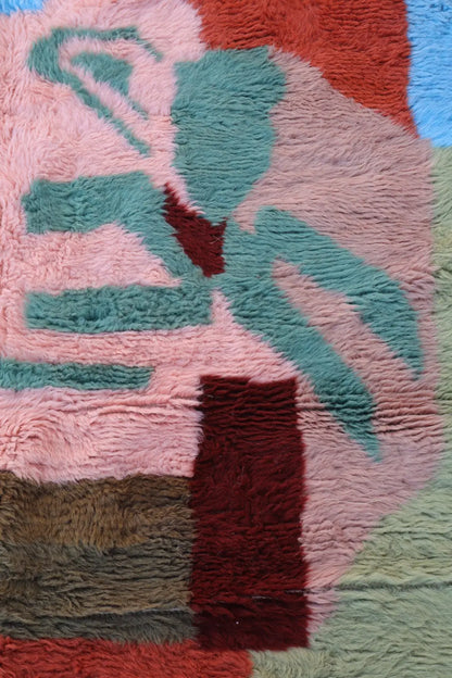 Tapis Berbère coloré « Le Jardin de la Casbah » - Les dessins de Néda - 267 x 160 cm Néda