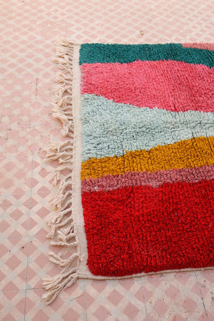 Tapis Berbère coloré « Néda » - Modèle Signature - 250 x 147 cm