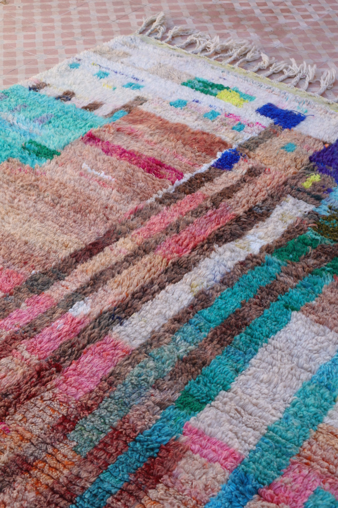 Tapis Berbère Boujad Coloré - 316 x 197 cm