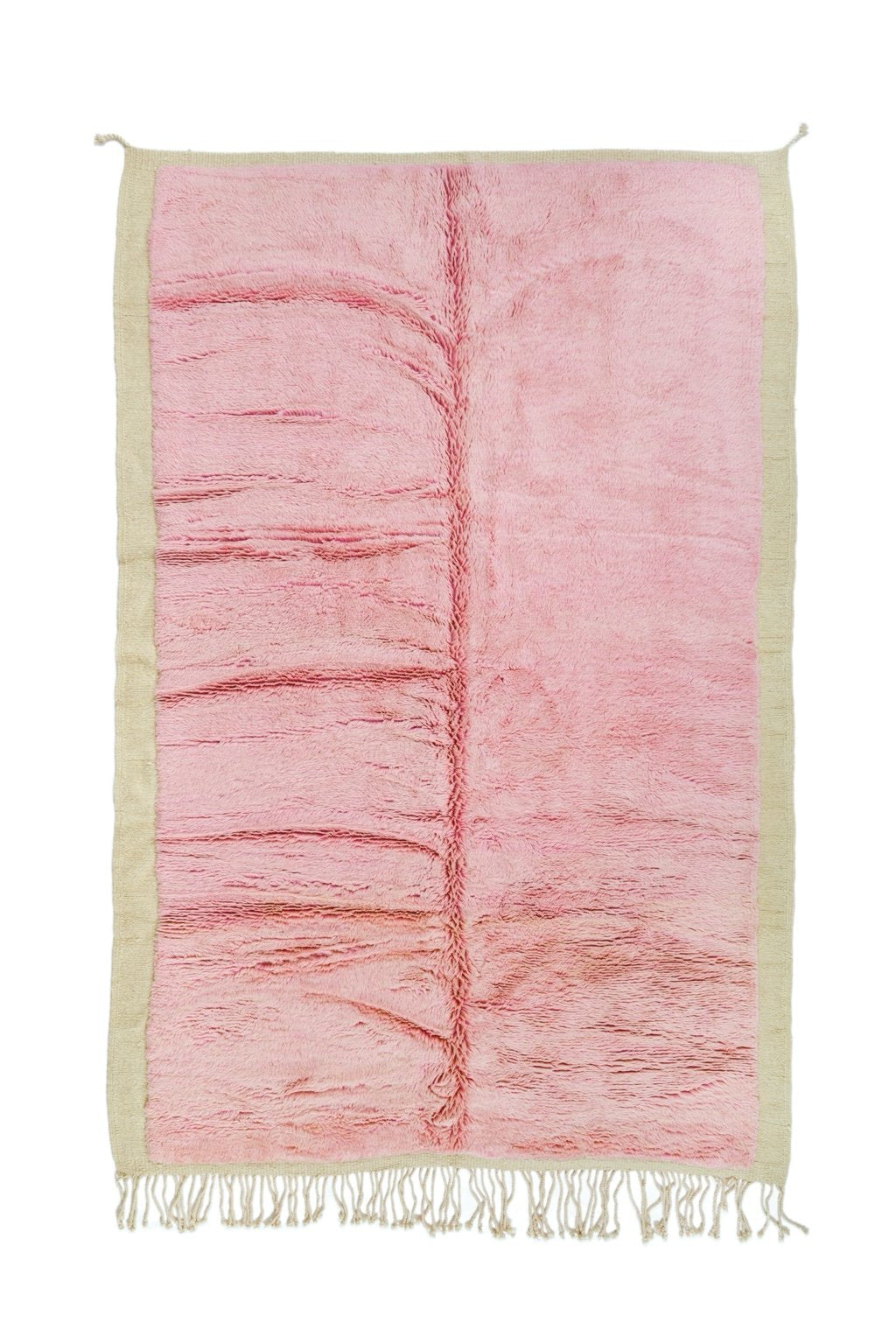 Alfombra bereber Mrirt Coloured Modern Baby Pink - 315 x 210 cm