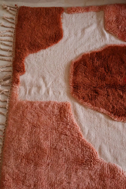 Tapis Berbère coloré « Breakfast Please » - Les dessins de Néda - 260 x 150 cm Néda