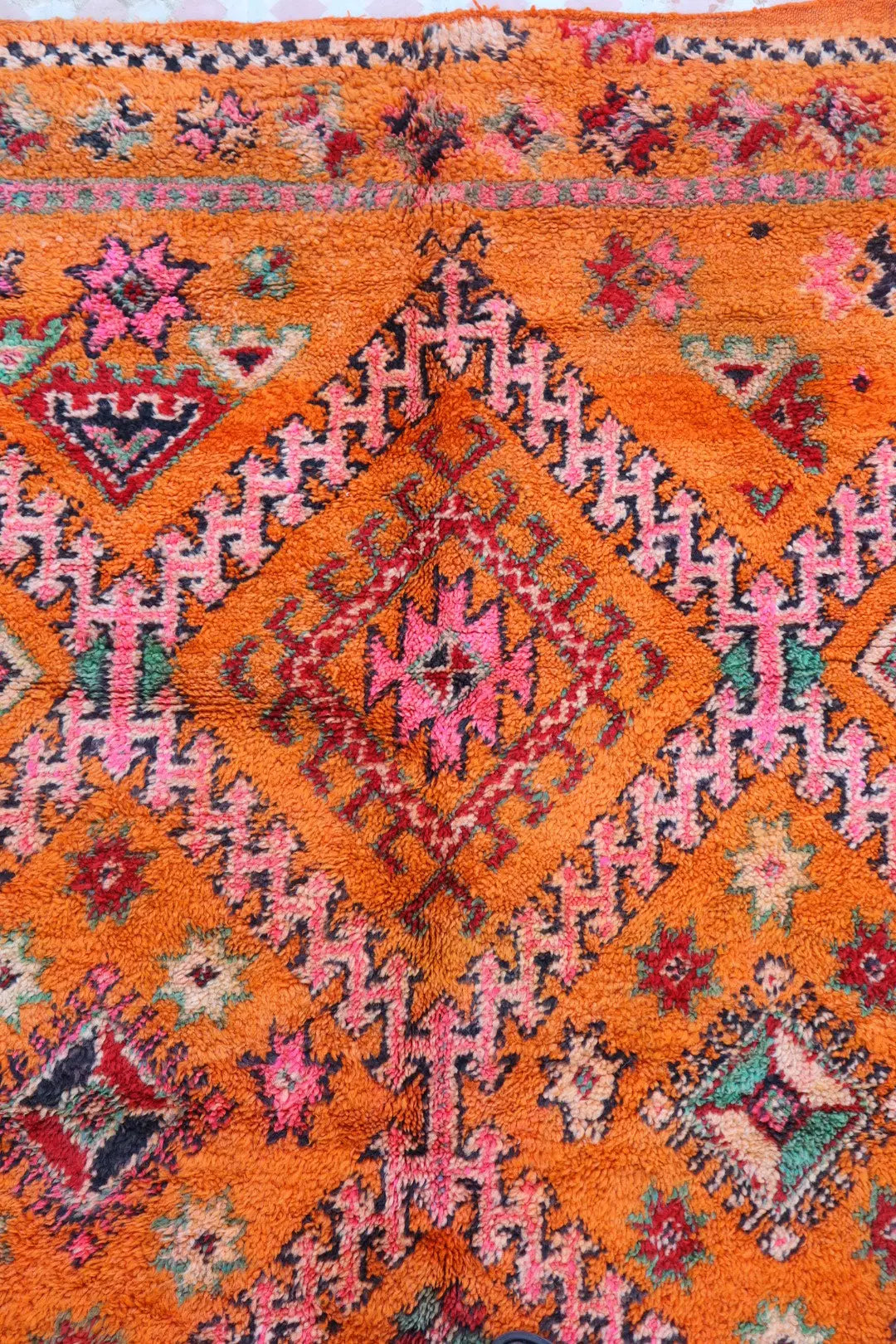 Tapis Berbère Boujaad Antique Orange - 295 x 190 cm Néda