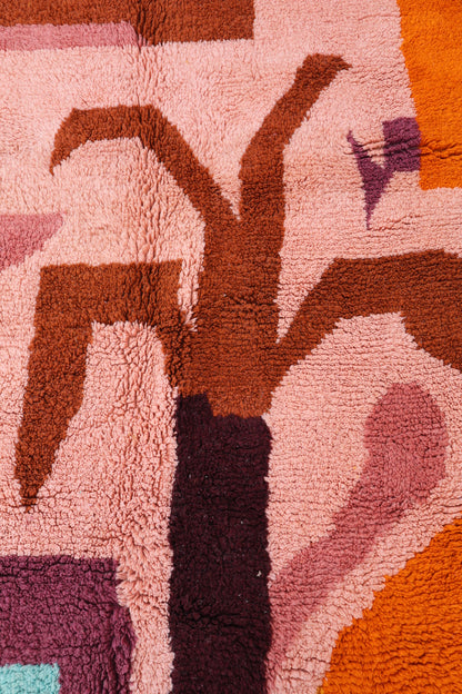 Tapis Berbère coloré « Island » - Les dessins de Néda - 277 x 184 cm