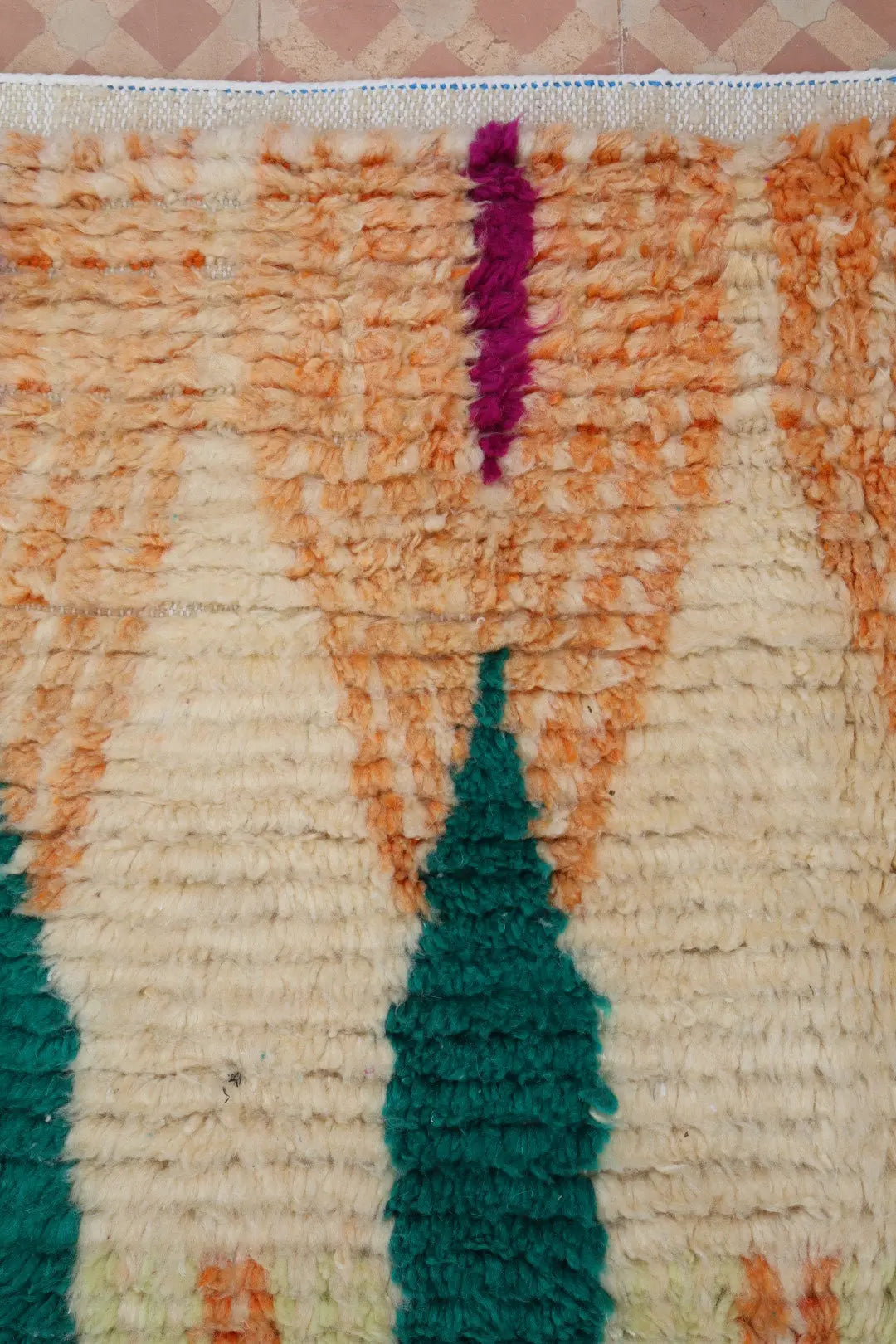 Tapis Berbère Boujad Coloré  - 233 × 152 cm Néda