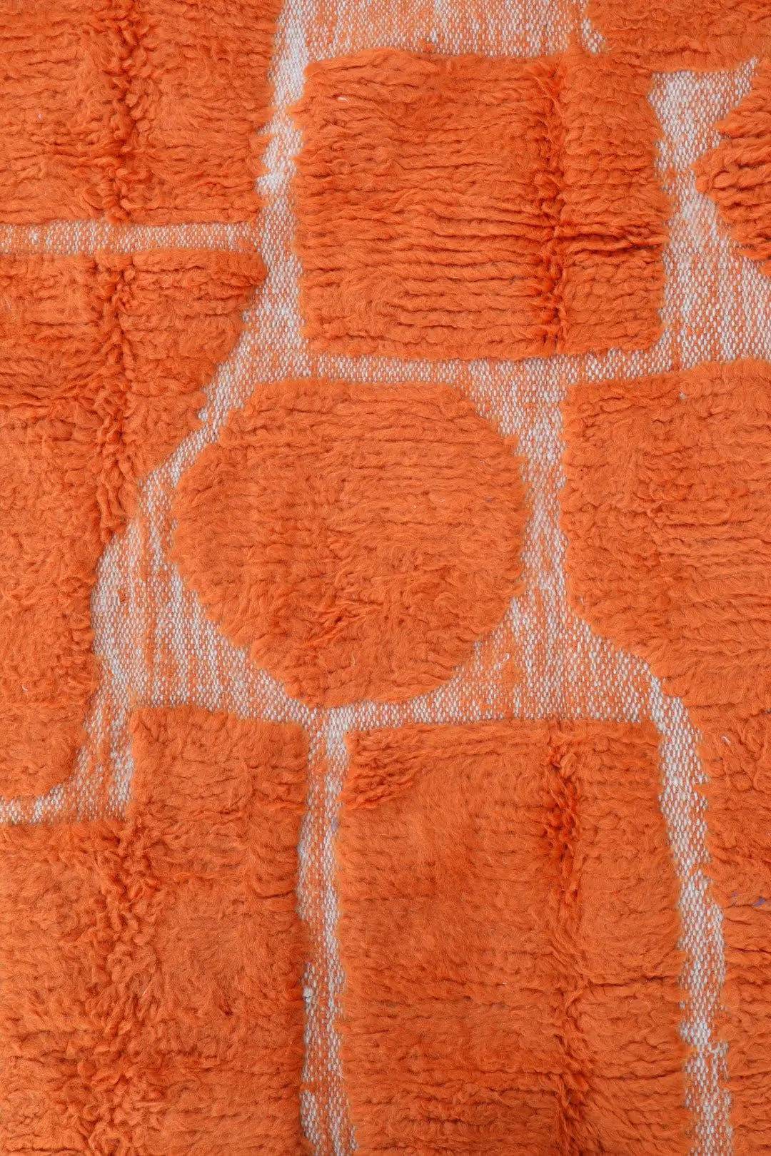 Berberteppich Orange Kupfer Beni Ouarain - 301 x 194 cm Néda