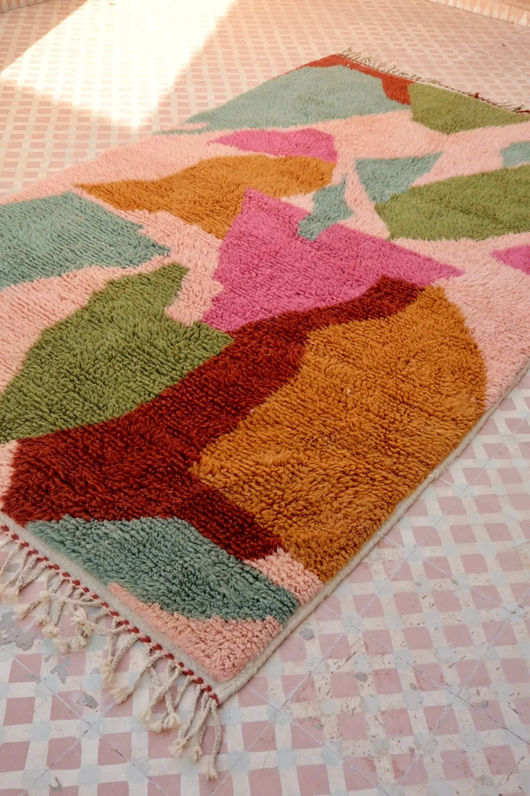 Tapis Berbère coloré « Indian Summer » - Les dessins de Néda - 260 x 150 cm Néda