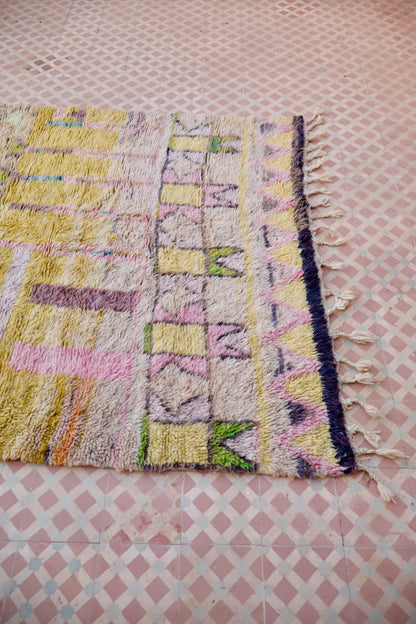 Tapis Berbère Coloré Béni Ouarain Qualité Supérieure - 249 x 169 cm Néda