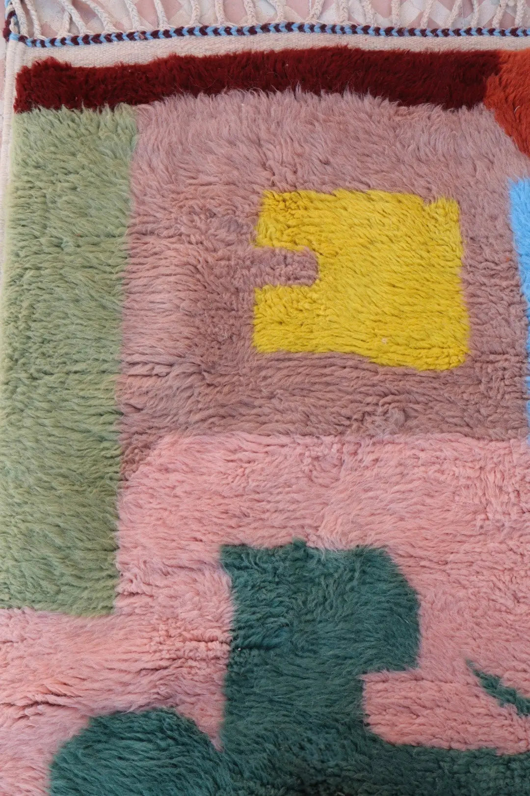 Tapis Berbère coloré « Le Jardin de la Casbah » - Les dessins de Néda - 267 x 160 cm Néda