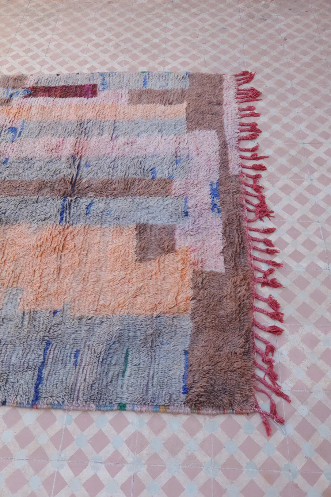 Tapis Berbère Coloré Tons Terreux Qualité Supérieure - 248 x 150 cm Néda