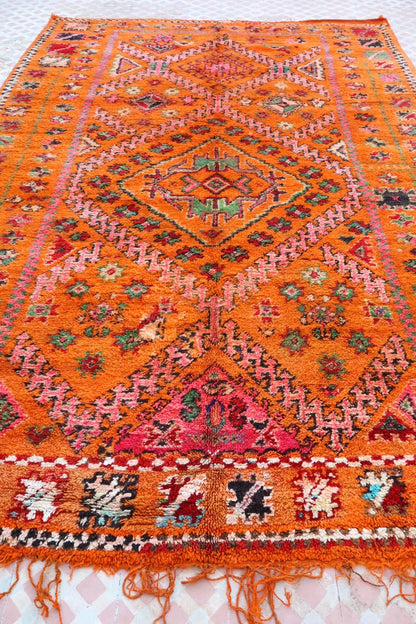 Tapis Berbère Boujaad Antique Orange - 295 x 190 cm Néda