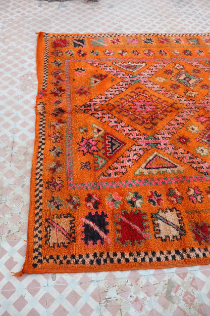 Tapis Berbère Boujaad Antique Orange - 295 x 190 cm Néda